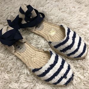 Manebi Anthropologie espadrilles size 37